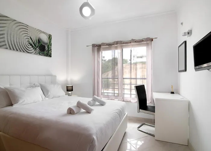 Flat With Pool Marina And Sea View 公寓 阿尔布费拉